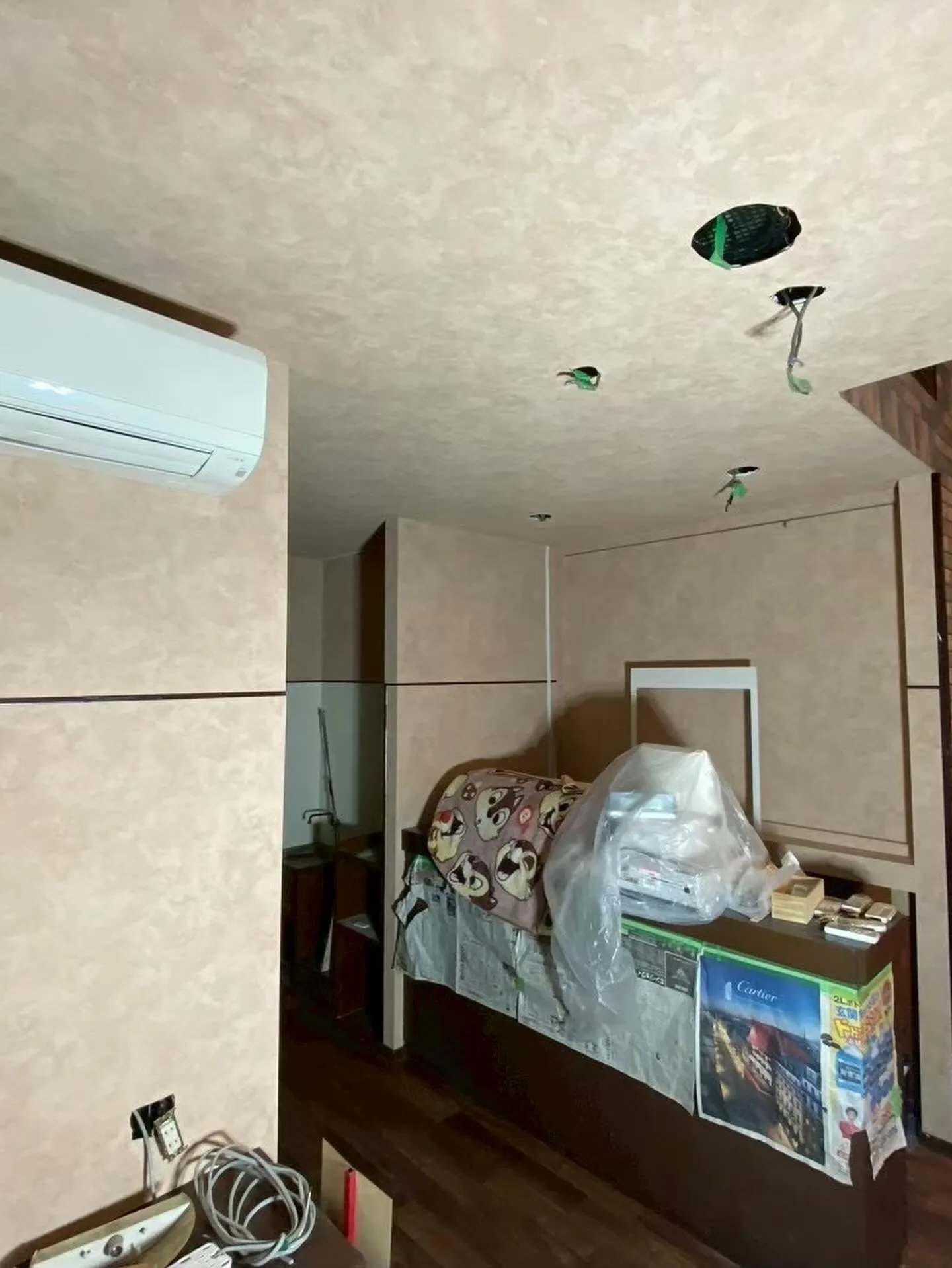 牛千クロス工事