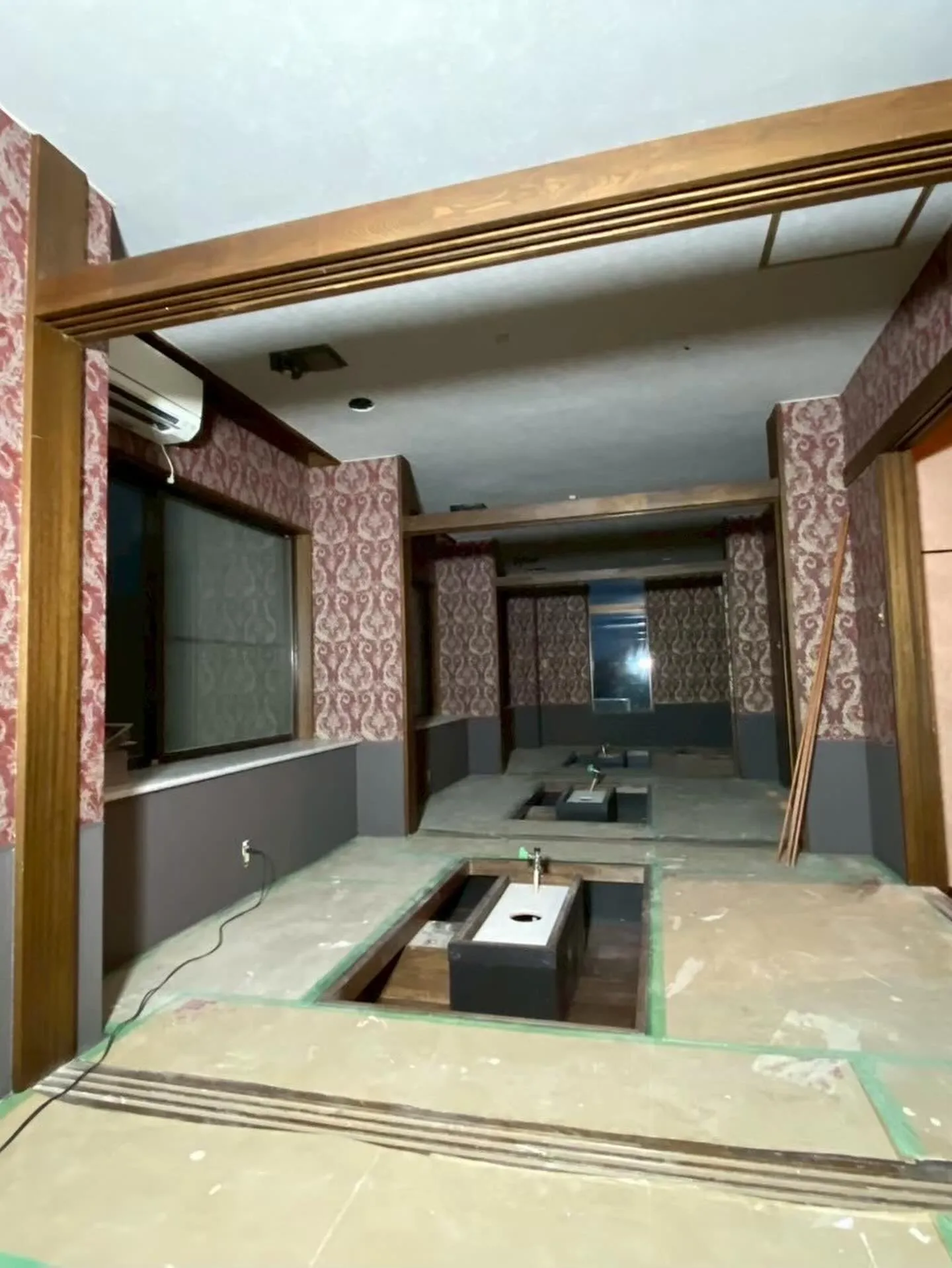 牛千クロス工事