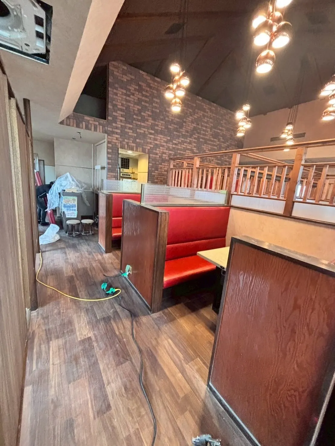 牛千 床、ソファー張替工事